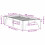 vidaXL Bed Frame Brown 75 x 190 cm Solid Pine Wood 1