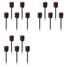 15 Peças  0/1-10V Knob LED Dimmer, Dimmer Passivo de Baixa Tensão PWM Escurecimento para Driver de LED Eletrônico Regulável de 0-10V ou 1-10V