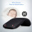 2X Wireless Mouse Foldable Arc Touch Mause Ultra-Thin Mute Office for PC Laptop Black 5