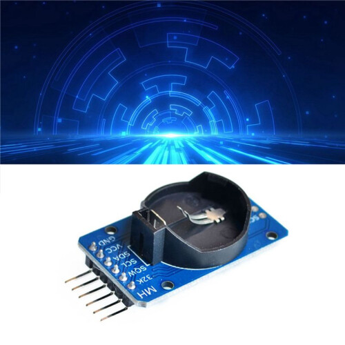 2X DS3231 AT24C32 IIC Module Precision Clock Module Memory 3.3V/5V Temperature Sensor Portable Module 2