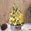 Mini Christmas Tree 23.6 in Red Desktop Decoration 5