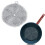 RustProof Cast Iron Scrubber Stainless Steel Chainmail Cleaner for Pans Pots Cookware 5