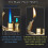 Dual Flame Butane Torch Lighter, Windproof Refillable Design, Adjustable Flame for Camping Smoking (Color B) 4