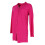 Not a Morning Person Women's Solid Button Down Long Sleeve Night Shirt 2