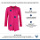 Not a Morning Person Women's Solid Button Down Long Sleeve Night Shirt 5