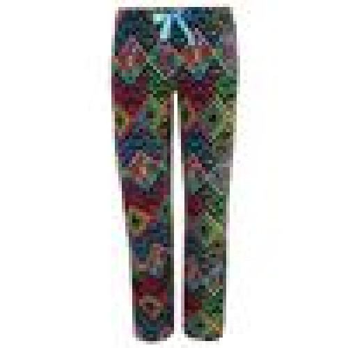 Simply Fabulous Women's Colorful Print Sleep Pants 2