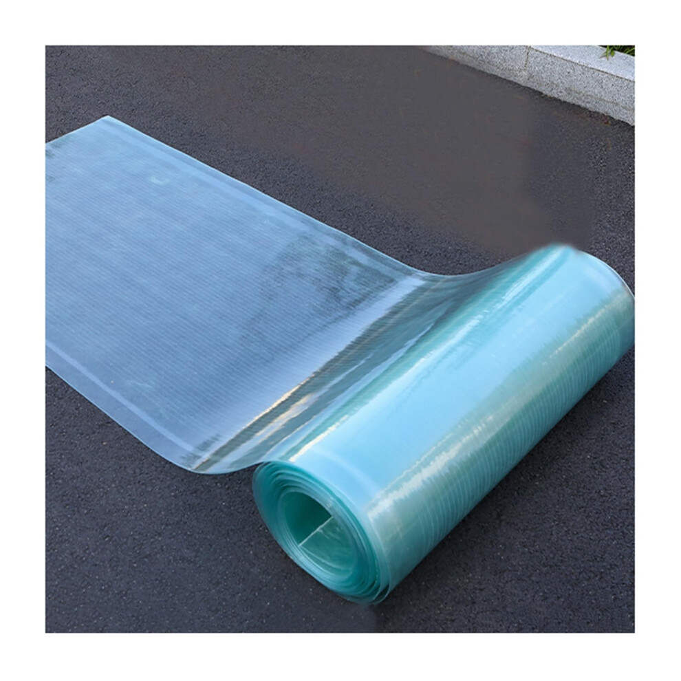 Clear Polycarbonate Roofing Sheet 0.8Mm Uv Resistant Waterproof Roof Panel For Greenhouse Patio Balcony 9330225767251