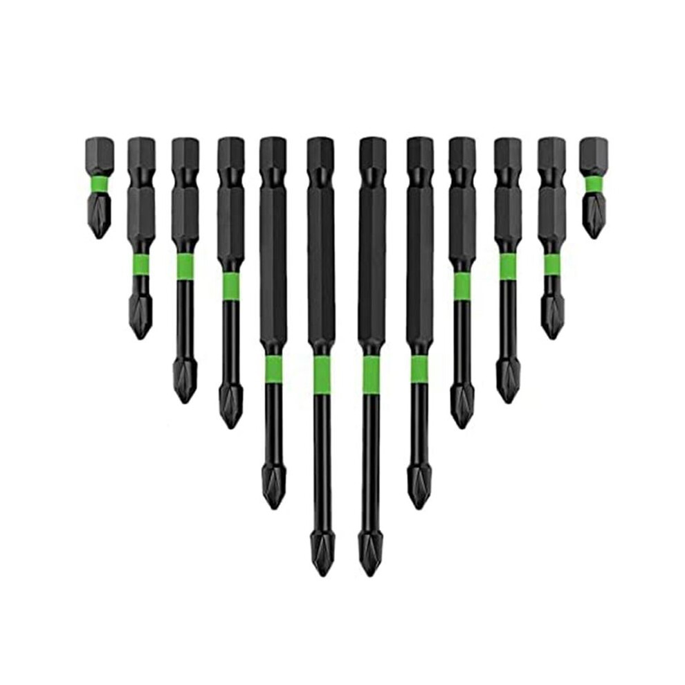 2023New Screwdriver Bit Set, 12Pcs S2 Driver Drilling Work Set, Strong Bits For Power Screwdriver Impact Drill 6032664139165