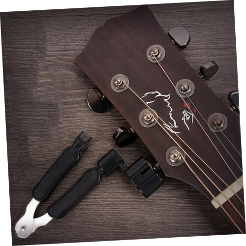 Guitar String Changing Tool Kit with Winder Cutter and Pin Puller for Electric Acoustic Guitar Fast String Replacement 1