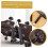 Guitar String Changing Tool Kit with Winder Cutter and Pin Puller for Electric Acoustic Guitar Fast String Replacement 5