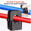 3X Tuya Wifi  Power Meter med Strömtransformator Clamp 2 Channel 80A  Meter  Home Wattmeter 6