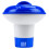 Collapsible Floating Chlorine Dispenser for 5 Inch Tablets, Secure Pool and Spa Tablet Holder 1