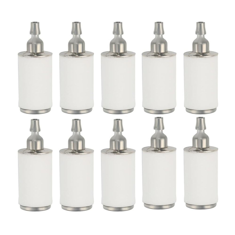 10 Pack Fuel Filter For Husqvarna String Trimmer 125Ldx 125R 128L 128R Small Engine Inline Water Separator Set For Smooth Performance 9310869773573