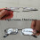 7.5x  Magnification Reading Glasses Blue Light Blocking Ultra Clear Vision Silver Frame 3