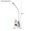 Timer Function Pen Holder Adjustable LED Lamp USB Power for 3