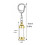 Compacts Cremains Holder Keychains Ideal for Attachment to-Red 3
