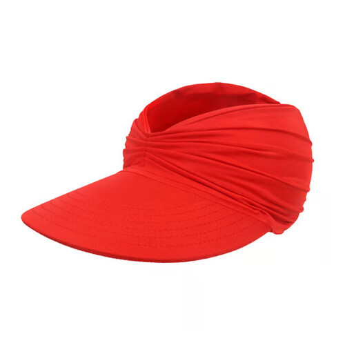 Sneldrogende polyester fietspet Zweetafvoerend Ideaal voor-Rood