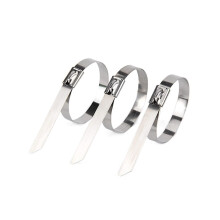 Heavy Duty Stainless Steel Cable Ties 12x200mm Metal Zip Ties with Secure Twist Lock for Industrial Use