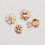 Unique Florals Designs Pearls Cufflinks Suitable for-Style1 6