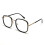 Reading Glasses R1124 2.5x Clear Magnification Black Frame Visual Aid for CloseUp Work 4