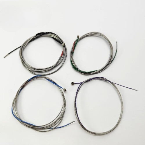 4/4 Cello Strings Steel Core Set for Warm Powerful Tone, Stable Tuning and Smooth Bow Response 1