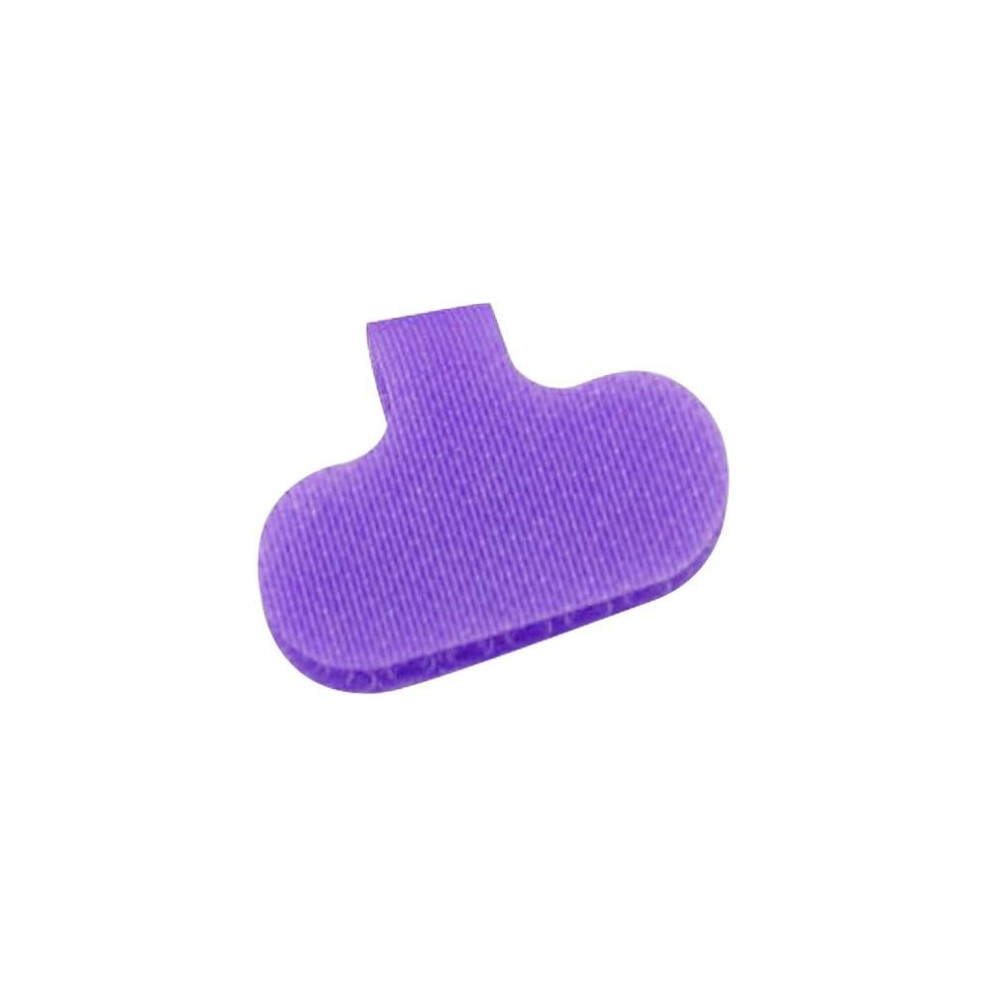 Purple Nylon Cable Tie Labels 10Pcs Reusable Adjustable Straps For Easy Identification And Wire Organization 9310869816423