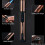 3 Pack Refillable Butane Torch Lighter Set, Windproof Adjustable Jet Flame for BBQ and Camping 4