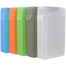 2.5 Inch Hard Drive Case Shock Resistant Durable Protective Storage Box for Travel and Home