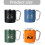 Leichter Metall-Kaffeebecher für Outdoor-Camping,-Orange 2