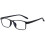 Blue Light Blocking Glasses Clear Vision Zero Power Computer Reading Eyeglasses Black Frame 2