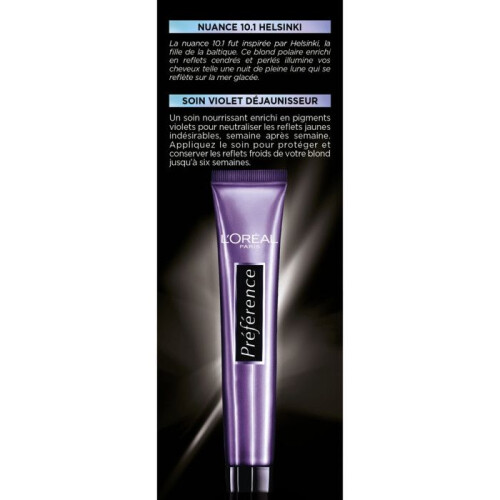 L'Oréal Paris - Permanente Haarfarbe Préférence - 10.1 Helsinki Blond Sehr Sehr Hell 2