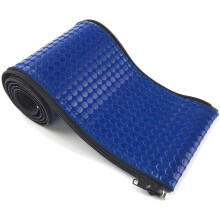 4 Foot Zipper Style Pool Handrail Cover Blue Anti Slip Grip Protector for Above Ground and Inground Pools