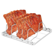 Portable Grill Grate Stainless Steel BBQ Grill with Uniform Heating Design for Camping and Picnic