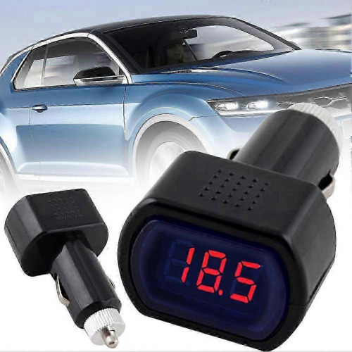 Kfz-Voltmeter, Batterietester, Zigarettenanzünder, digitales Spannungsmessgerät 26s 1