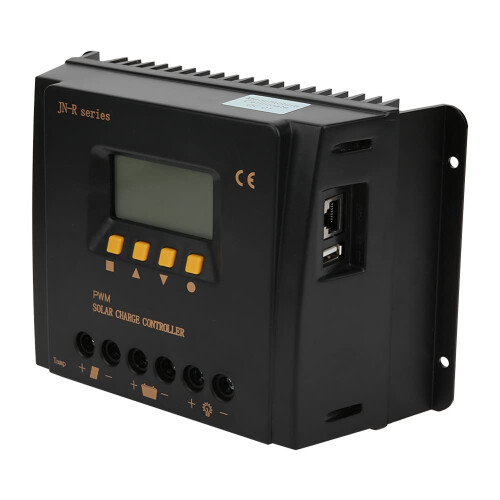 Solar Charge Controller 30A 12V 24V Solar Panel Regulator for Battery Charging OffGrid, R Series