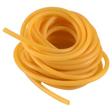 Natural Latex Rubber Tube 33Ft Elastic Industrial Rubber Tubing for Home Hospital Laboratory 6mm x 9mm