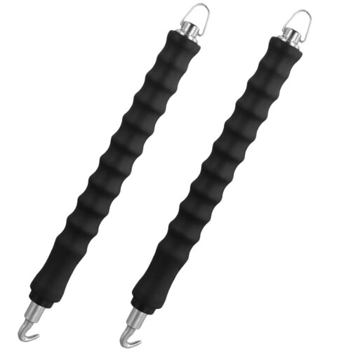 Semi Automatic Rebar Tying Tool 2 Pack, Fast Wire Twisting Steel Twister for Concrete, Ergonomic Grip