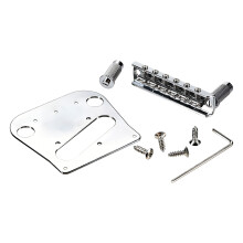 Bridge Plate & 6-Saddles Bridge Guitar Bridge Upgrade Set for B5