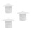3Pièces Cache PVC Anti- Usage 6