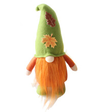 Fall Gnome Pumpkin Sunflower Swedish Nisse Tomte Elf Dwarf Plush Ornaments for Christmas Autumn Thanksgiving Decor B