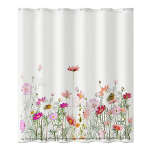 Watercolor Eucalyptus Shower Curtain,Polyester Fabric Waterproof Shower Curtain Sets Machine Washable Decor Bath Curtain