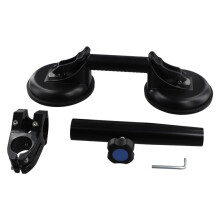 Flagpole Bracket Kit with Suction Cup, Suction Cup Flag Stand for Off-Road Suv, Truck, Rv, Yacht, Motorcycle Atv, Utv