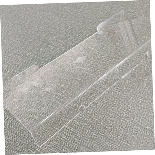 Ergonomic Split Keyboard Wrist Rest Acrylic Tray Stand for Desktop, Compact Design and Clutter 1