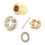 Boat Engine Part for  2-Stroke 30  Outboard Propeller Nut Spacer Locking Pin 6L2-45987-01 4