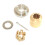 Boat Engine Part for  2-Stroke 30  Outboard Propeller Nut Spacer Locking Pin 6L2-45987-01 7