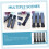 4pcs Retractable Keyboard Cleaning Brush Set for Computer and Electronics Dust Removal Black 3