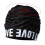 Beautiful Ruffle Design Swim Cap Breathable Fabric Fit-Black 4