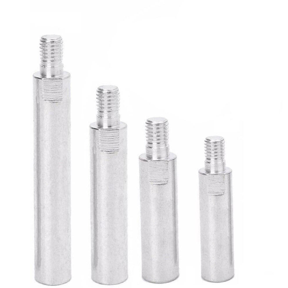 Angle Grinder Extension Connecting Rod-M10 Thread Adapter Extension Rod,Rotary Polisher Extension Shaft (4Pcs/Set) 6031094922187