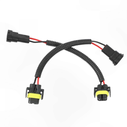 2er-Pack H11 H8 auf 9006 Scheinwerfer-Nebelscheinwerfer-Adapterkabelbaum-Umrüstsatz 2