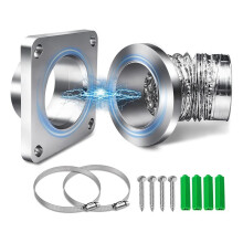 Magnetische Afvoerkoppeling voor Wasdroger - Snelle Aansluiting en Installatie Wasdroger Magnetische Afvoerconnector Wasdroger Afvoerconnector Kit